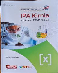 Image of IPA Kimia untuk kelas X SMA dan MA